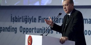 Ο Ερντογάν κάλεσε τους Ευρωπαίους να δείξουν λογική (Φωτογραφία: AP)