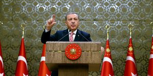 Ερντογάν/Φωτογραφία: AP