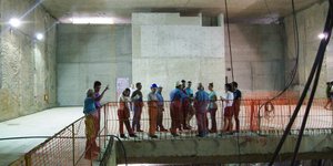 Εργα στο Μετρό Θεσσαλονίκης /Φωτογραφία Αρχείου: Intime News
