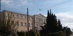Tο κτίριο της Βουλής/Φωτογραφία: Eurokinissi