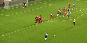 Πανέμορφο γκολ με εκτέλεση φάουλ [βίντεο]