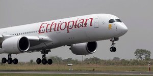 Ένα Boeing 737 Max-8 της Ethiopian Airlines. Φωτογραφία: AP