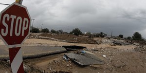 Κλειστή ως τις 30 Νοεμβρίου η παλιά εθνική (Φωτογραφία: EUROKINISSI/ ΓΙΩΡΓΟΣ ΚΟΝΤΑΡΙΝΗΣ)