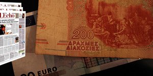 L' echo: Ιδιωτικές τράπεζες επεξεργάζονται σενάρια διάλυσης της Ευρωζώνης