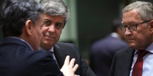 Δύσκολη η αποστολή του Ε. Τσακαλώτου στο σημερινό Eurogroup (Φωτογραφία: ΑΡ/Francisco Seco)