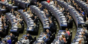 Οι πολίτες στην ΕΕ θα ψηφίσουν για ένα νέο Ευρωκοινοβούλιο το Μάιο (Φωτογραφία: ΑΡ/Jean-Francois Badias)