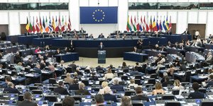 Το Ευρωπαϊκό Κοινοβούλιο. Φωτογραφία: AP