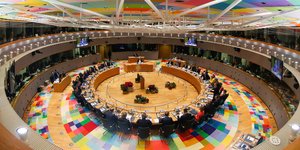 Άκαρπες οι διαβουλεύσεις για το προσφυγικό στη σύνοδο της ΕΕ (Φωτογραφία: ΑΡ) 