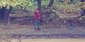 O 27χρονος που βρέθηκε σώος / Φωτογραφία: lamiareport.gr