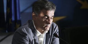 Αισιόδοξος ο υπουργός Οικονομικών Ευκλείδης Τσακαλώτος / Φωτογραφία: SOOC