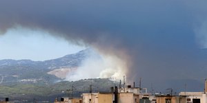 Πυρκαγιά στην Εύβοια/ Φωτογραφία intime news