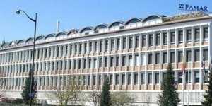 To εργοστάσιο της Famar/Φωτογραφία: ΑΠΕ-ΜΠΕ