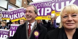 Καλπάζει το αντιευρωπαϊκό κόμμα στη Βρετανία -Το 25% στηρίζει το UKIP 