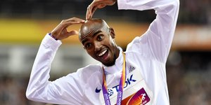 Ο Μο Φάρα αλλάζει αγώνισμα και όνομα (Φωτογραφία: AP/ Martin Meissner)