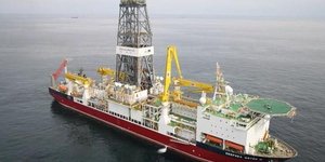 To τουρκικό γεωτρύπανο «Πορθητής» (Φωτογραφία: MarineTraffic.com)