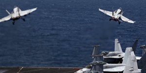 Ενα αμερικανικό F/A-18. ΦΩΤΟΓΡΑΦΙΑ: AP