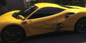 Μία από τις Ferrari που χτύπησε ο 20χρονος