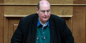 Ο Νίκος Φίλης / Φωτογραφία: EUROKINISSI/ΓΙΩΡΓΟΣ ΚΟΝΤΑΡΙΝΗΣ