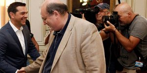 Αλέξης Τσίπρας & Νίκος Φίλης (Φωτογραφία: EUROKINISSI/ΓΙΩΡΓΟΣ ΚΟΝΤΑΡΙΝΗΣ)