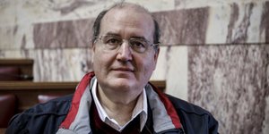 Ο Νίκος Φίλης/ Φωτογραφία: EUROKINISSI- ΓΙΩΡΓΟΣ ΚΟΝΤΑΡΙΝΗΣ