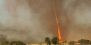 Εντυπωσιακός ανεμοστρόβιλος από φωτιά σάρωσε την Αυστραλία [εικόνες+βίντεο]
