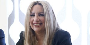 Η Φώφη Γεννηματά στην Αρτα (Φωτογραφία: Eurokinissi/ΒΕΡΒΕΡΙΔΗΣ ΒΑΣΙΛΗΣ)