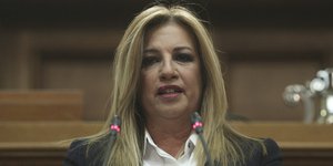 Η Φώφη Γεννηματά/Φωτογραφία: Εurokinissi