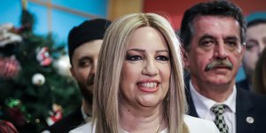 Η πρόεδρος του Κινήματος Αλλαγής Φώφη Γεννηματά- φωτογραφία eurokinissi