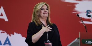 Η Φώφη Γεννηματά /Φωτογραφία: Aggelos Barai / SOOC