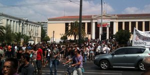 Πανεπαιδευτικό συλλαλητήριο κατά του σχεδίου «Αθηνά»