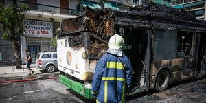 φωτιά σε λεωφορείο/Φωτογραφία αρχείου: Eurokinissi