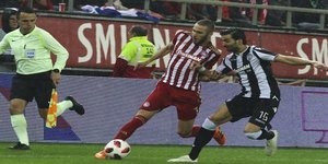 Φορτούνης και Κρέσπο /Φωτογραφία: EUROKINISSI