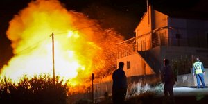φωτιά στην Κεφαλονιά/Φωτογραφία: Eurokinissi