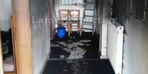 Το σπίτι που βρήκε τραγικό θάνατο ο 53χρονος/Φωτογραφία: Lamiareport