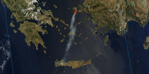Το μέγεθος της καταστροφής στη Χίο διά γυμνού οφθαλμού
