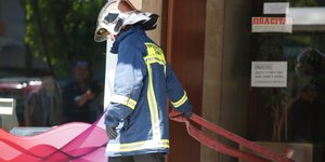 Φωτογραφία: Eurokinissi/ Νεκρή γυναίκα από πυρκαγιά σε διαμέρισμα στο κέντρο της Αθήνας