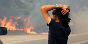 Καταστροφή από τη φωτιά /Φωτογραφία Αρχείου: Intime news