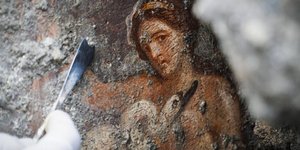 Μία νωπογραφία της Λήδας