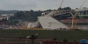 Τραγωδία στο Σάο Πάολο -Τρεις νεκροί από κατάρρευση γερανού σε εργοτάξιο γηπέδου