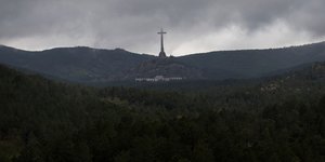 To μαυσωλείο του Φράνκο στην «Κοιλάδα των Πεσόντων» κοντά στη Μαδρίτη (Φωτογραφία: ΑΡ)
