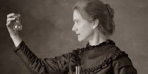 Η ψεύτικη Μαρί Κιουρί. Φωτογραφία: Susan Marie Frontczak