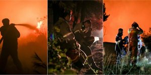Για τρίτο βράδυ η κατάσταση είναι πολύ δύσκολη/ΦΩΤΟΓΡΑΦΙΑ: EUROKINISSI