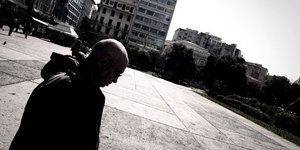 Στο κέντρο της Αθήνας/Φωτογραφία: Eurokinissi