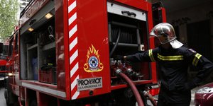 Πυρκαγιά σε σπίτι στις εργατικές κατοικίες της Λάρισας/Φωτογραφία: ΣΤΕΛΙΟΣ ΜΙΣΙΝΑΣ/Eurokinissi/ Αρχείο