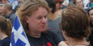 Ο Πέτρος Γαϊτάνος (Φωτογραφία: EUROKINISSI/ΧΡΗΣΤΟΣ ΜΠΟΝΗΣ)