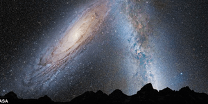 Αναπόφευκτη η μετωπική σύγκρουση του Γαλαξία μας με την Ανδρομέδα [εικόνες]