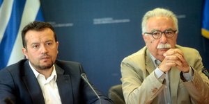 Το πρόγραμμα επιδότησης ανακοινώθηκε από τους Νίκο Παππά και Κώστα Γαβρόγλου μια ημέρα μετά τη δημοσιοποίηση των βάσεων / Φωτογραφία: ΧΡΗΣΤΟΣ ΜΠΟΝΗΣ//EUROKINISSI