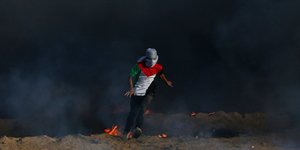 Ισραήλ: Ενας Παλαιστίνιος νεκρός από ισραηλινά πυρά στη Γάζα (Φωτογραφία: AP Photo/Adel Hana)