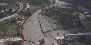 Καταστράφηκε η ιστορική γέφυρα του Κερίτη