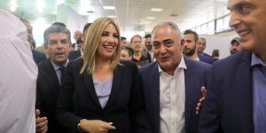 Φώφη Γεννηματά στη ΔΕΘ /Φωτογραφία: Intime News